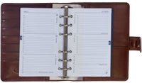 1211-Jc Senior organizer, braun – Leder