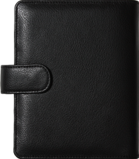 Kalpa 1211-Z Senior organizer, Chennai black leather, front