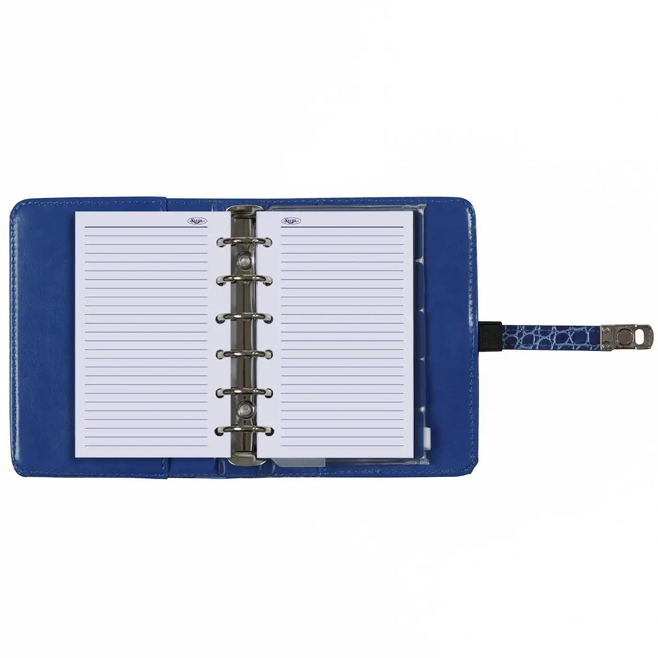 1311-07 Pocket Ringplanner Mediterraans Blauw