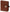  Refillable Pocket Ring Binder Planner Croco Cognac