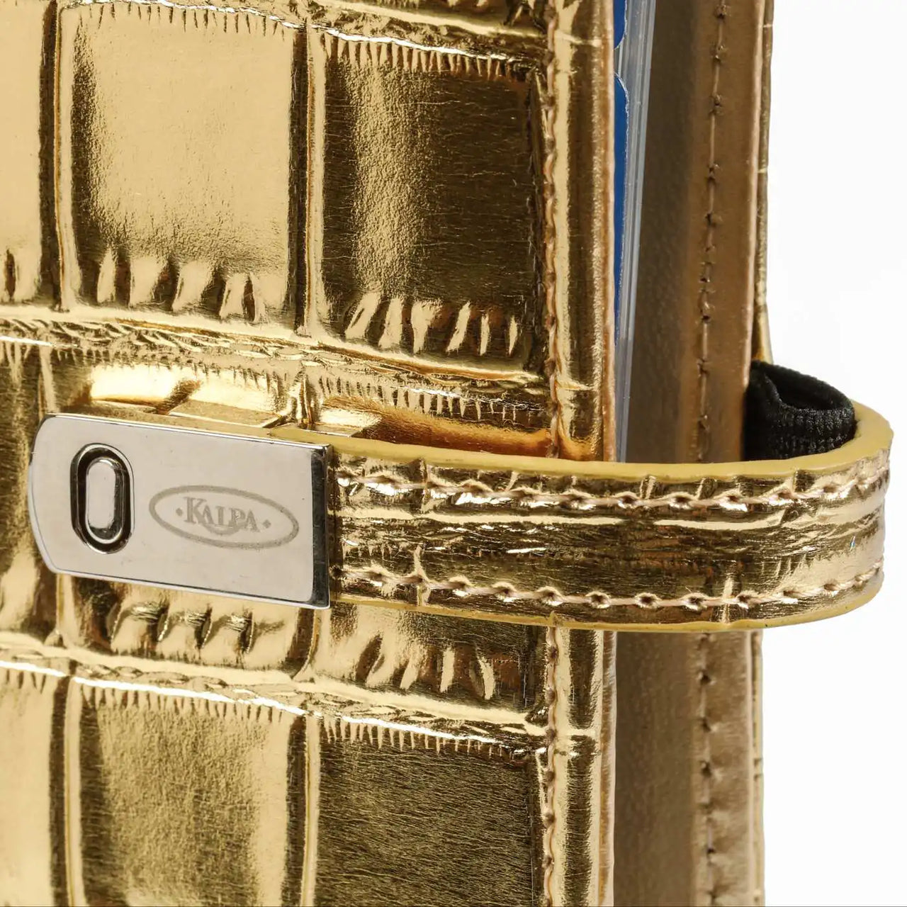 1311-14 Mini Ringbuch Organizer Croco Gold