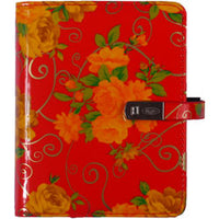 1311-46  Pocket organizer romantic flower