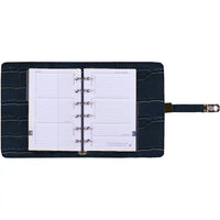 1311-54 Pocket Planner Organizer with Croco Blue cover