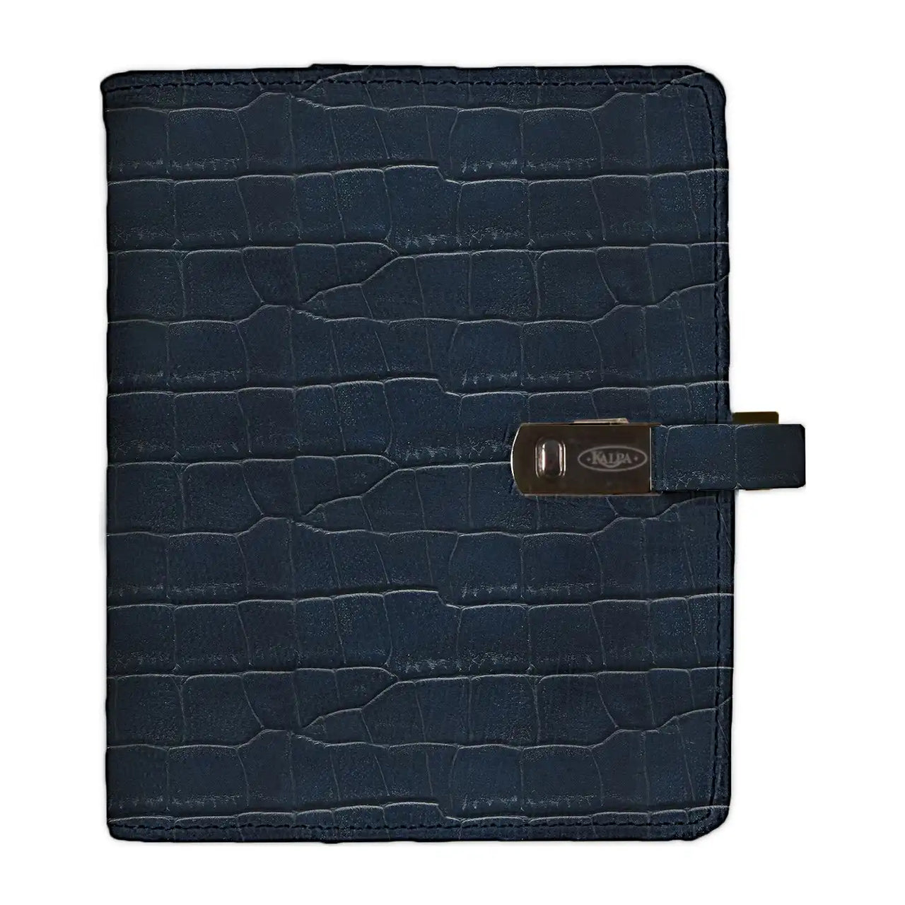 1311-54 Pocket Planner Organizer with Croco Blue cover