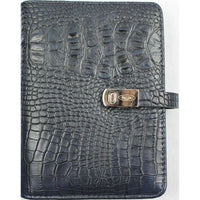 1311-54 Pocket Planner Organizer with Croco Blue cover