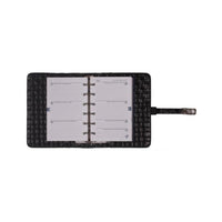 1311-55 Pocket Agendaplanner Organizer Geweven Zwart