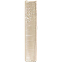1311-65 Pocket organizer crocodile mother of pearl