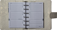 1311-82 pocket organizer Witte krokodil