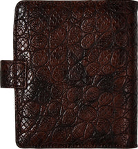 1311-89 Pocket organizer gala print brown