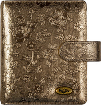 1311-92 pocket organizer Goud bloemen