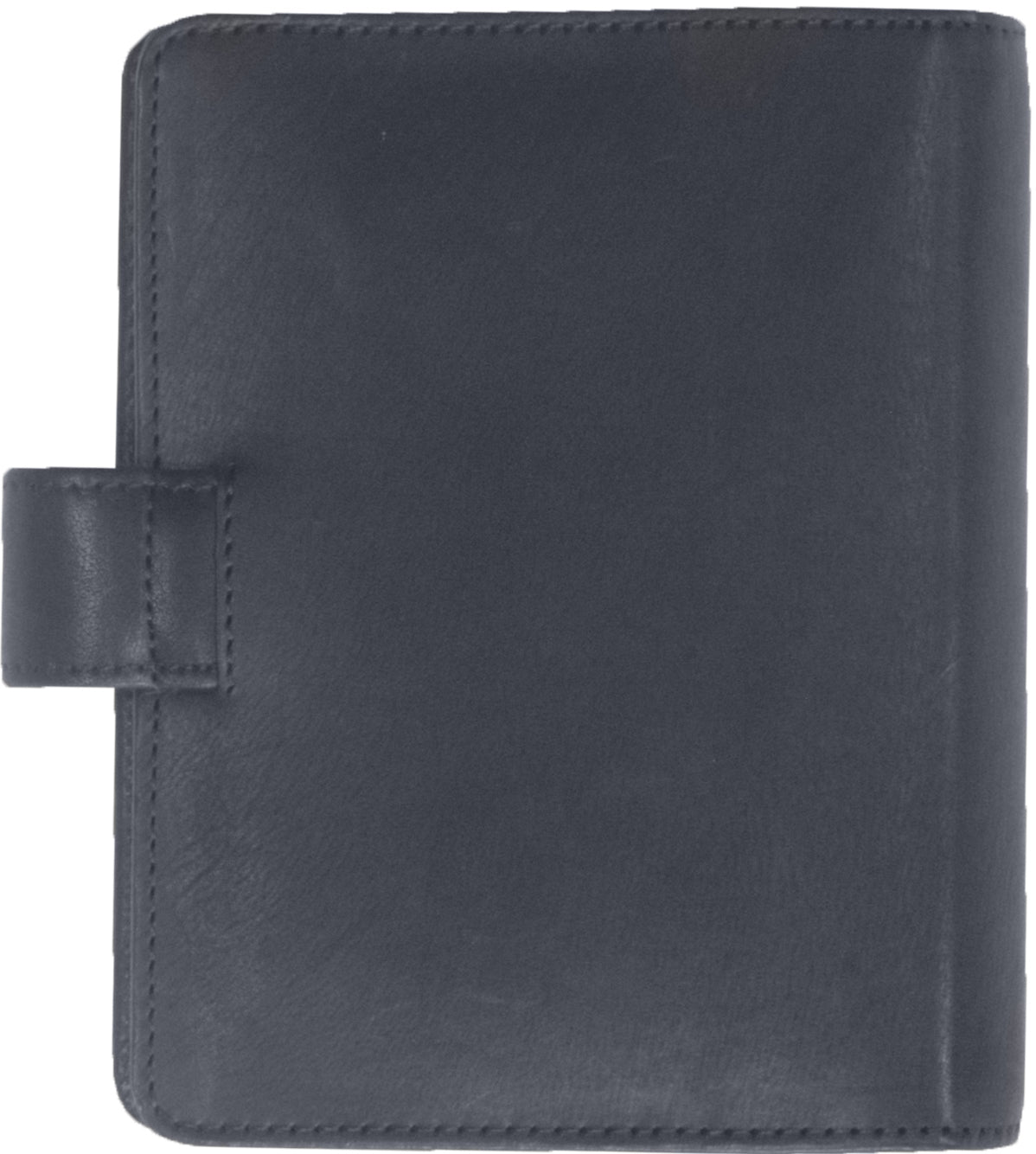 1011-Lb  A5 organizer burnish blauw - leer