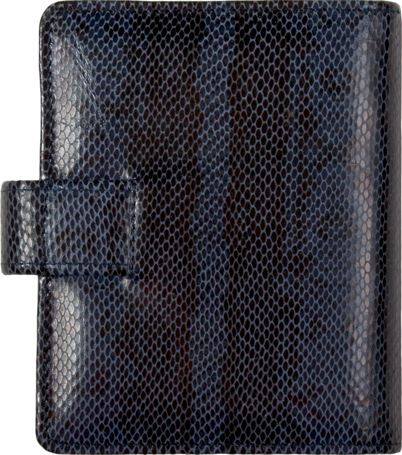 1311-Lz Pocket cuir organizer imprimé serpent noir