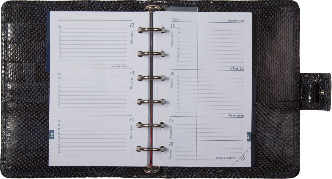 1311-Lz Pocket cuir organizer imprimé serpent noir