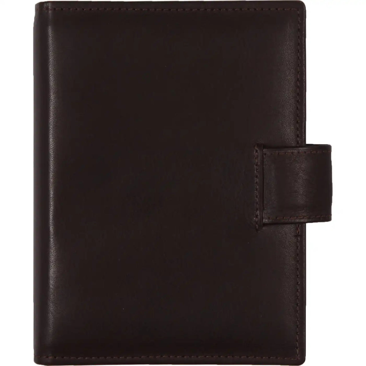 1311-XD Pocket 6 Ring Planner Agenda Brown
