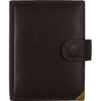 1311-XD Pocket 6 Ring Planner Agenda Brown