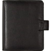 1311-Z Recargable Pocket Planificador Organizer Chennai cuero negro