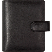 1311-Z Recargable Pocket Planificador Organizer Chennai cuero negro
