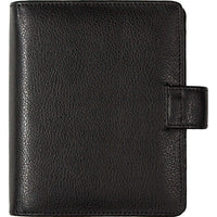 1311-Z Recargable Pocket Planificador Organizer Chennai cuero negro
