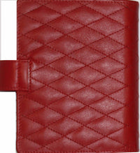 1311-Rg Pocket Leder organizer Diamantrot