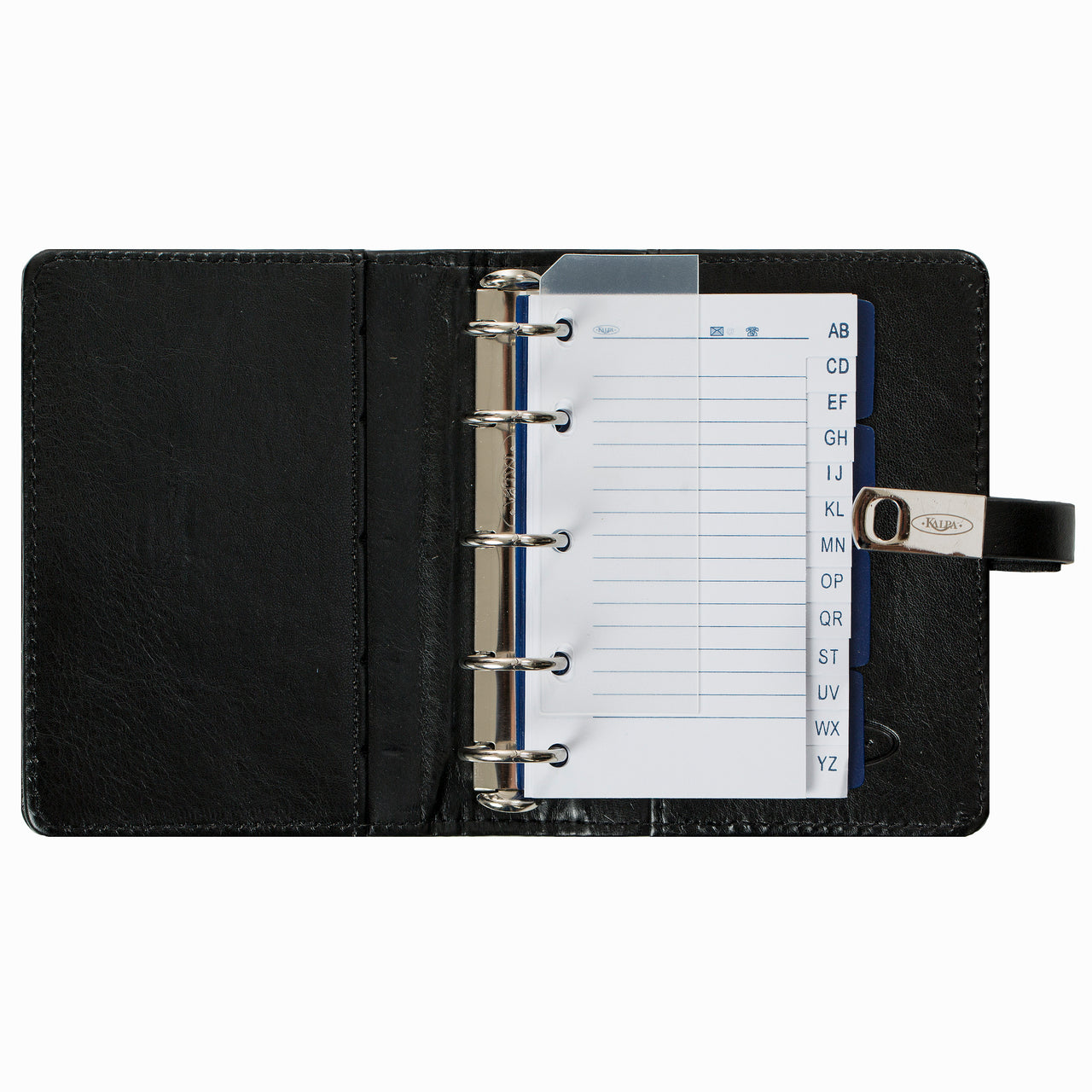 1401-60 Schwarzer Klimmzug mini organizer