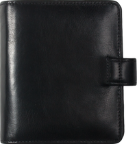 1401-I Classico mini organizer – pelle nera