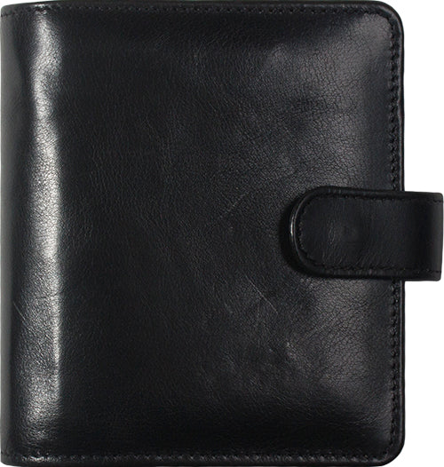 1401-I Classico mini organizer – pelle nera