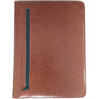 Alpstein Writing Case With Zip Cognac