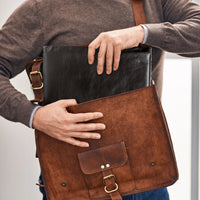 2400-60 A4 Alpstein Schrijfmap met ritssluiting Pullup Zwart