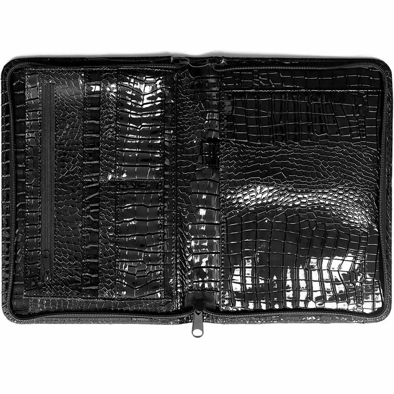 Kalpa Writing Case Gloss Croco Black