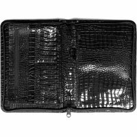 Kalpa Writing Case Gloss Croco Black