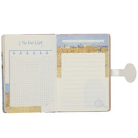 D6311-1 Carnet d'art Van Gogh – Bleu clair Édition « Tout le monde est un artiste dans la vie »