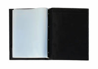 3200-A Lausanne Writing Folder Black - Leather