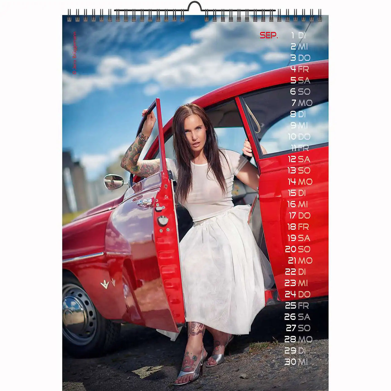 Sexy Girls on Oldtimers A3 Kalender zurück 2026 + Cutepinups 2026 2027 + kostenlos 2025 Kalender