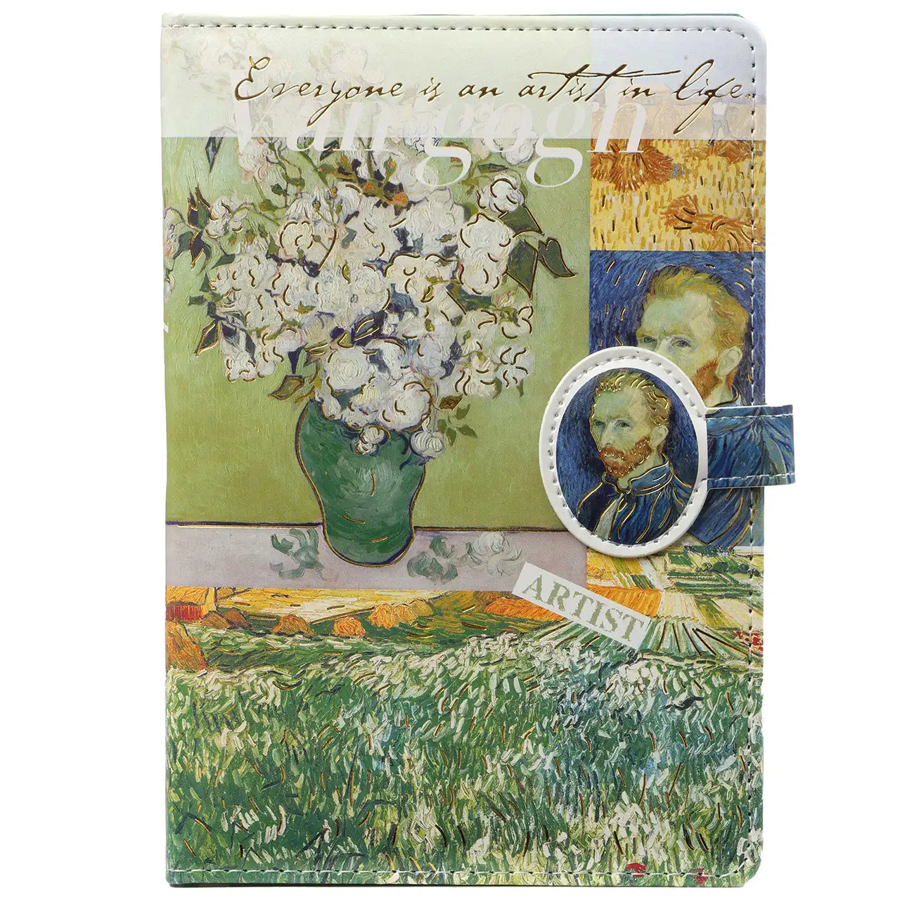 D6311-4 Carnet d’art Van Gogh – Édition « The Painter’s View » bleu ciel (copie)