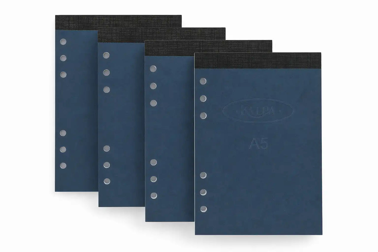 6200-14 A5 schrijfblok - Set van 4 stuks - Schrijfblok gelinieerd papier voor A5 Organizer
