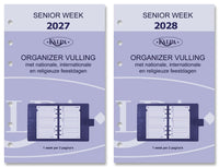 6327-27-28 150 x 95 mm Senior Planner Organizer Inserts Complete Set NL