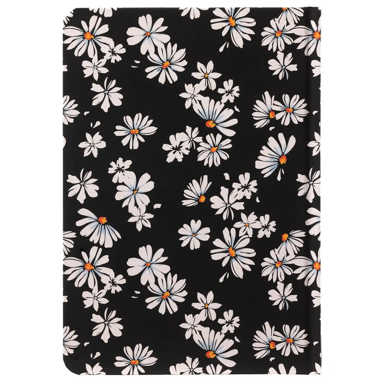 Back View of Black Notebook