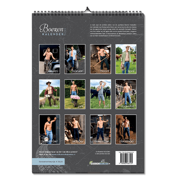 Boer-26 Farmer Boys Kalender 2026