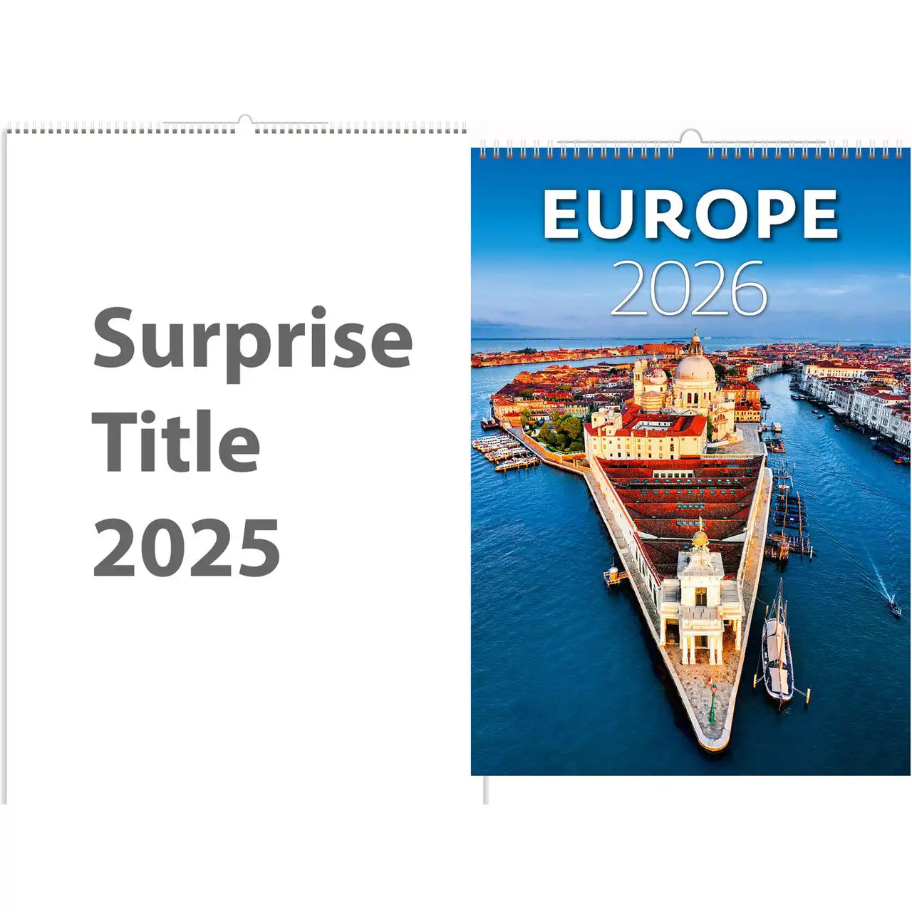 Europe scenes Calendar A3+ size 2026+