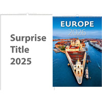 Europe scenes Calendar A3+ size 2026+