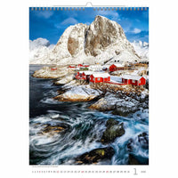 Europe scenes Calendar A3+ size 2026+