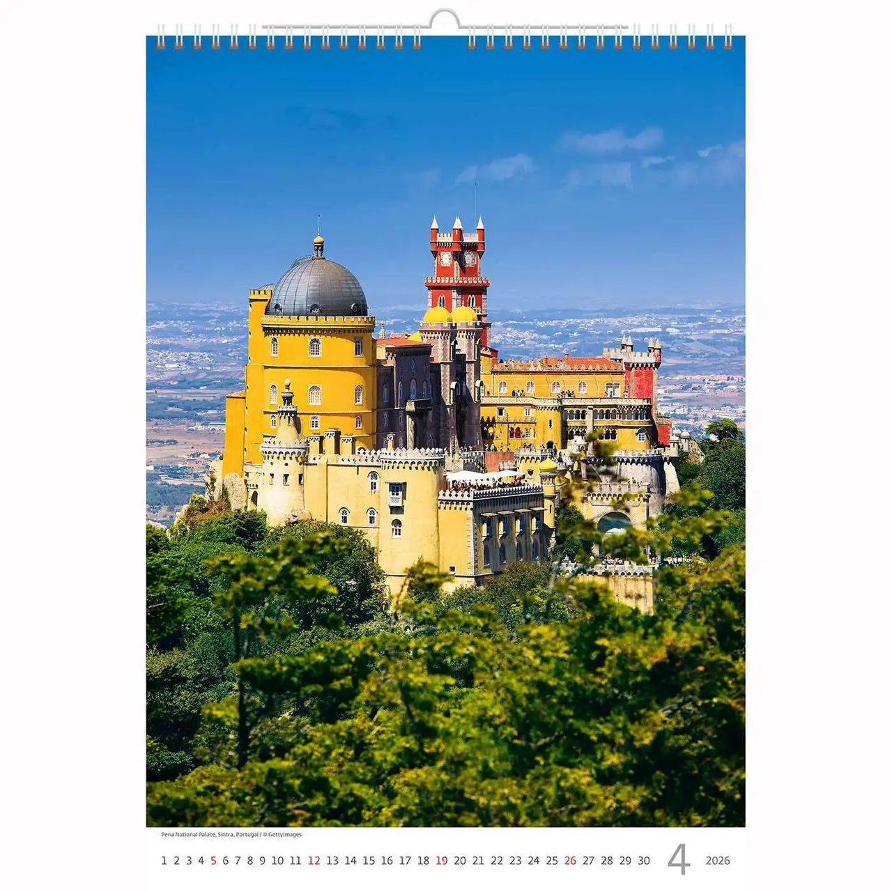 Europe scenes Calendar A3+ size 2026+