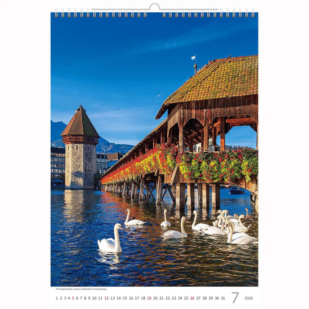 Europe scenes Calendar A3+ size 2026+