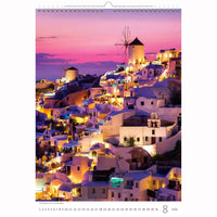 Europe scenes Calendar A3+ size 2026+