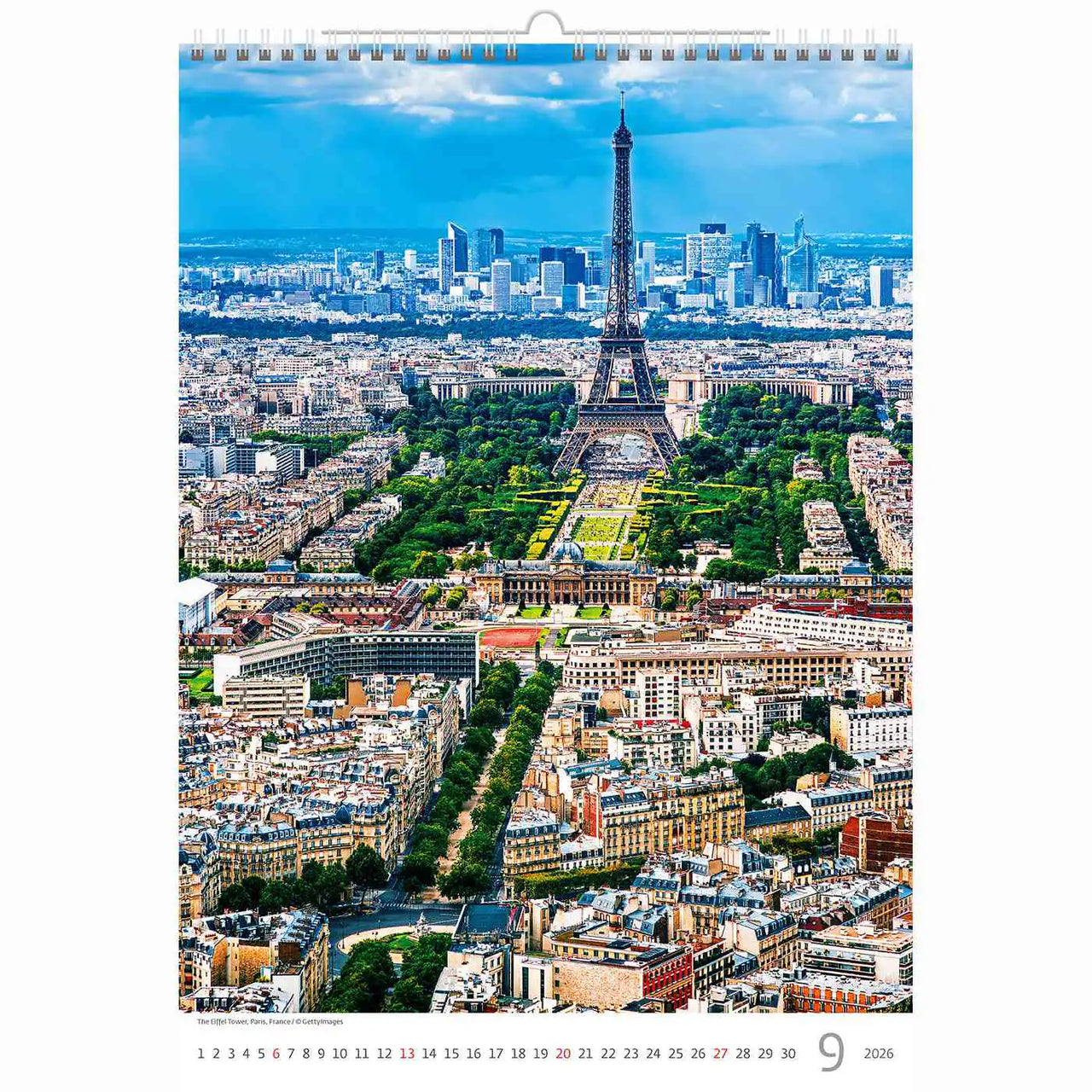 Europe scenes Calendar A3+ size 2026+