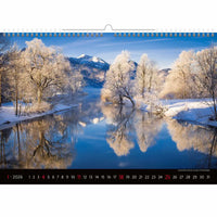 Scenic Landscape Wall Calendar A3+ 2026+