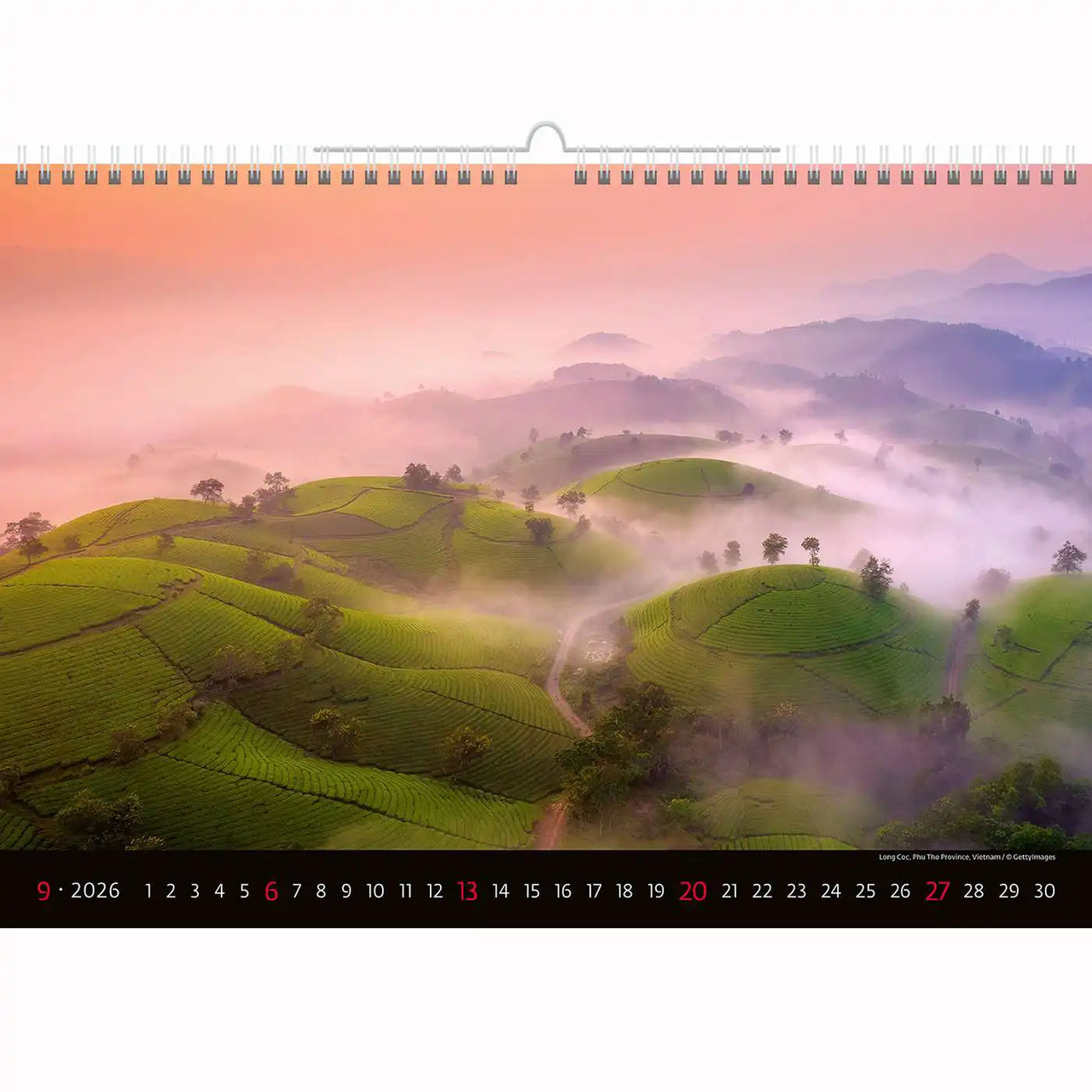 Scenic Landscape Wall Calendar A3+ 2026+