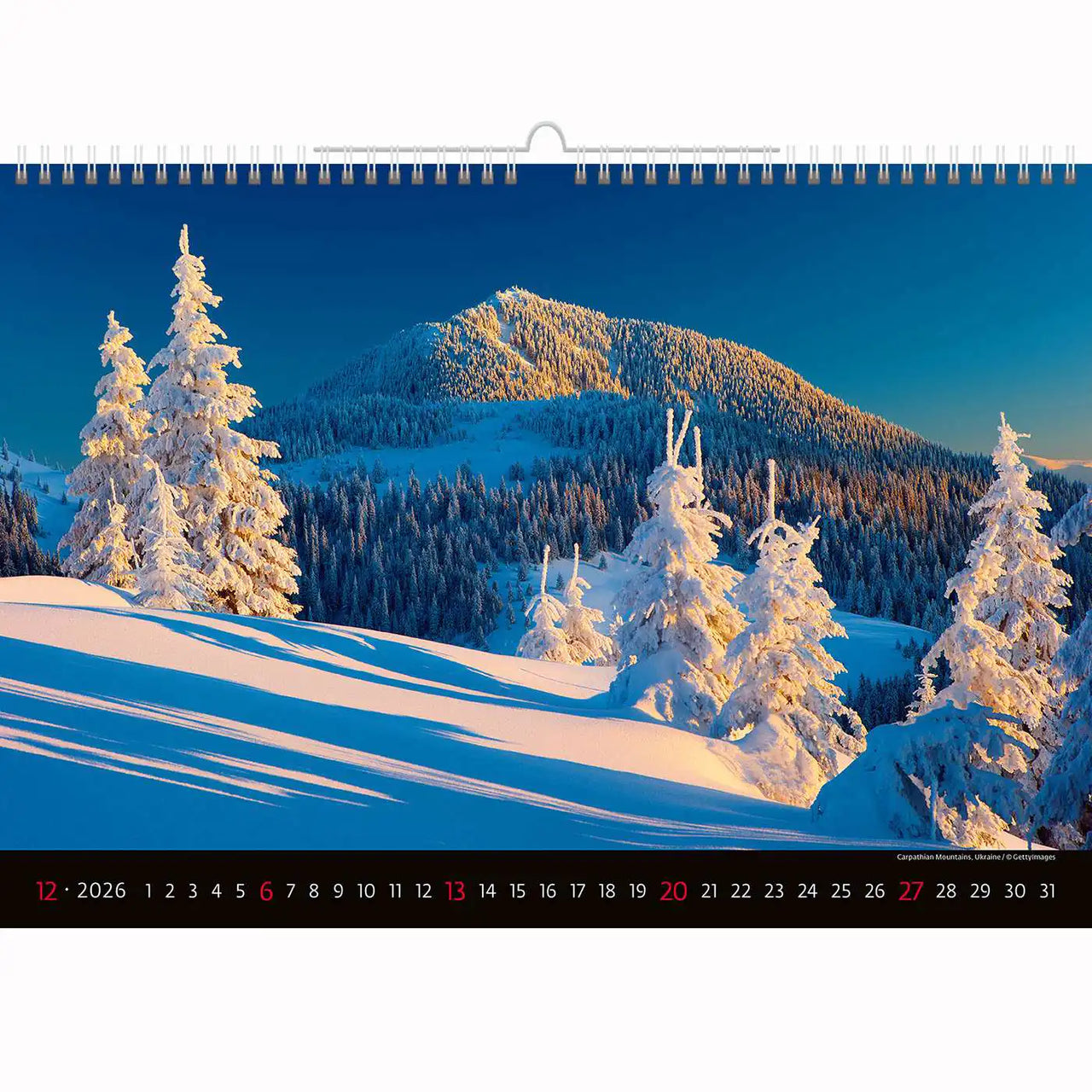 Scenic Landscape Wall Calendar A3+ 2026+