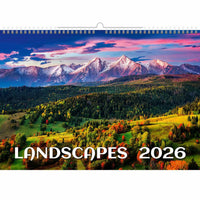Scenic Landscape Wall Calendar A3+ 2026+