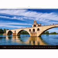 Berühmte Brückenfoto -Kalender A3+ 2026+